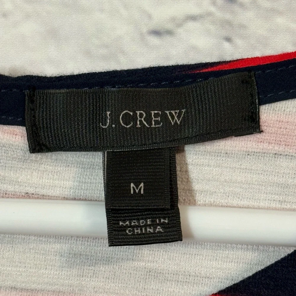 J.Crew Striped Cotton Dress, sz Medium